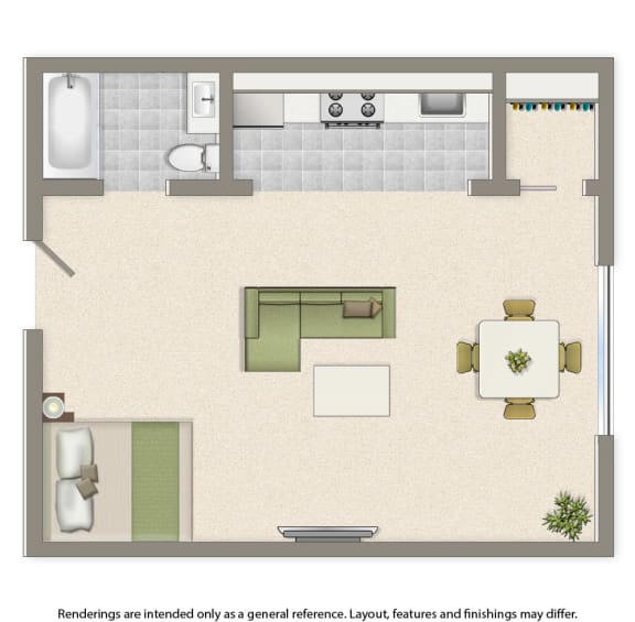 Floor Plans of Penn View in Washington, DC